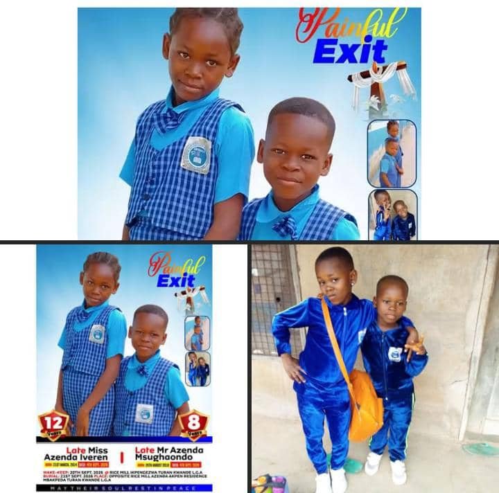 Nigerian woman mourns her two siblings who drowned in river