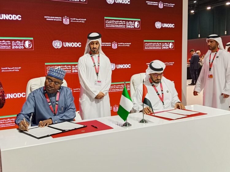 NDLEA, UAE’s NDEA sign MoU to deepen Anti-narcotics Cooperation