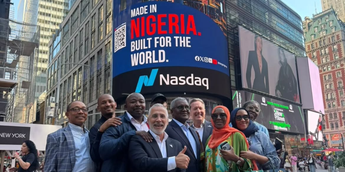 Dangote Refinery lights up Times Square in New York