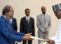 Nigeria’s new Ambassador to Somalia presents credentials to President Mohamud