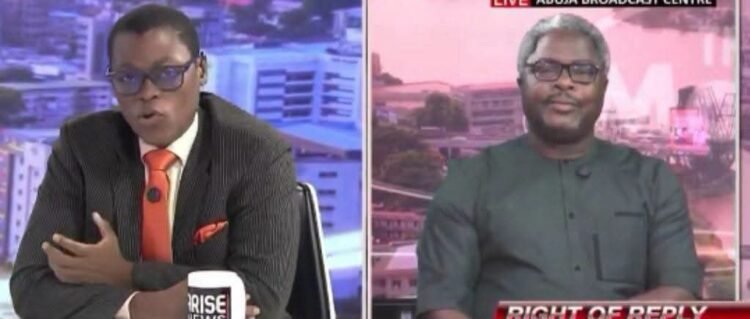 ‘Born by mistake’ – Lere Olayinka mocks Rufai Oseni after Arise TV cut short their live interview