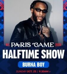 Burna Boy to headline halftime show at NFL Paris game