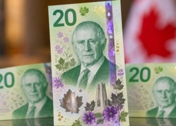 Canada Unveils New Vertical $20 Banknote Featuring King Charles III