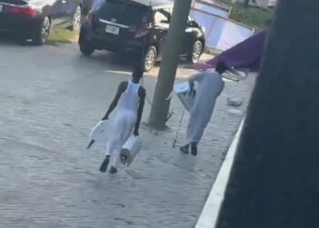 Angry Investors Storm PXES Office, Cart Away Properties After Ponzi Scheme Collapses (Video)