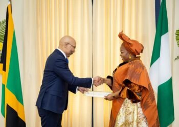 Nigeria’s new Ambassador to Jamaica presents credentials to Governor-General