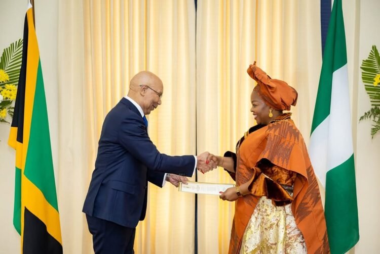 Nigeria’s new Ambassador to Jamaica presents credentials to Governor-General