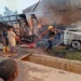 Explosion Rocks Abuja community After Car Rams Into Gas Store