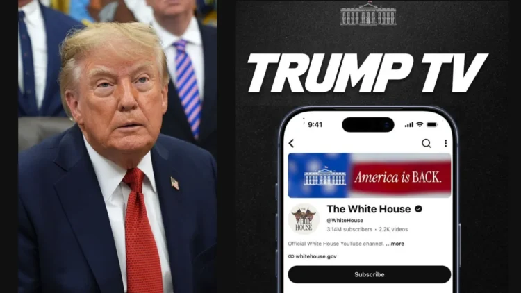 White House officially launches Trump TV