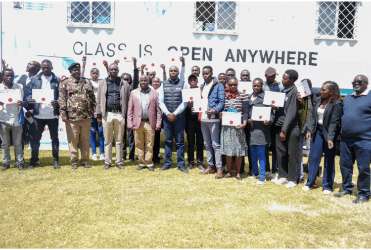 Kenya trains 330 Young People in Digital Skills through Huawei DigiTruck