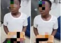 15-year-old boy nabbed with a gun hidden inside a loaf of bread in Lagos