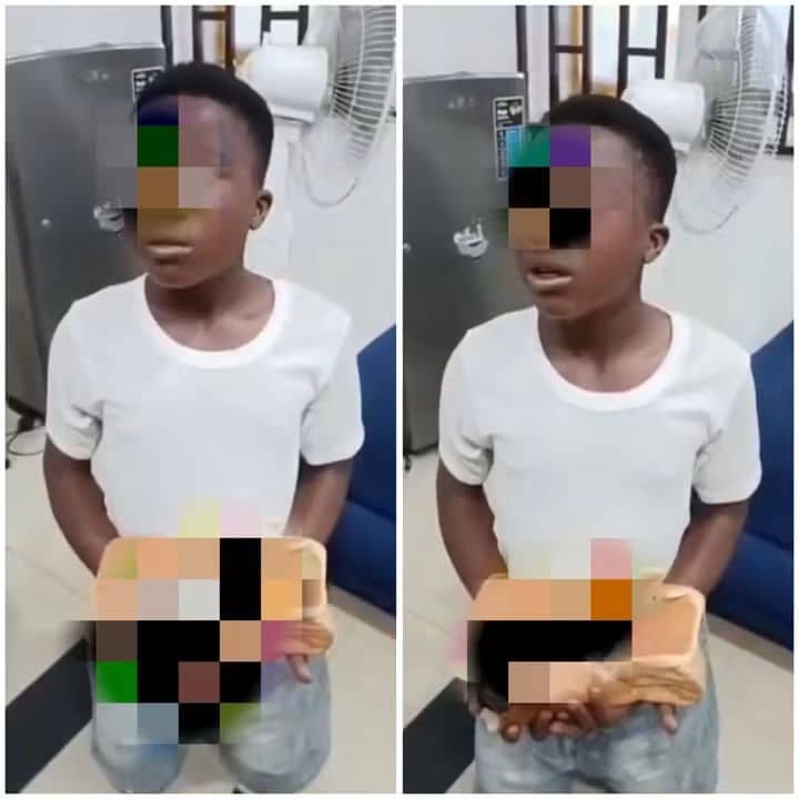 15-year-old boy nabbed with a gun hidden inside a loaf of bread in Lagos