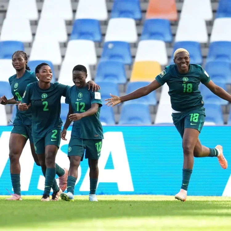 Falconets Beat England 3-0, Reach Quarter-Finals