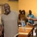 'Emabinu Daddy': Desmond Elliot begs Gbaja on his knees after APC primary fallout