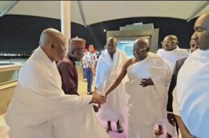 Tinubu arrives in Saudi Arabia for Umrah