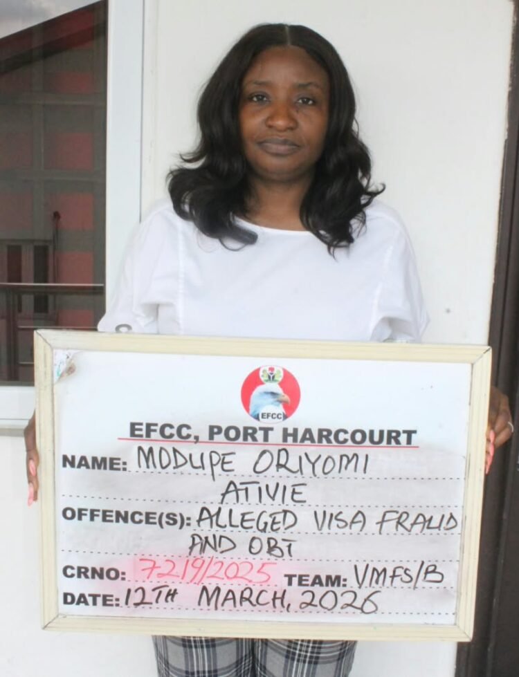 EFCC arraigns one for alleged N31m, $3,600, €1,815 visa fraud in Port Harcourt