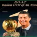 Cristiano Ronaldo wins Ballon d’Or of all time