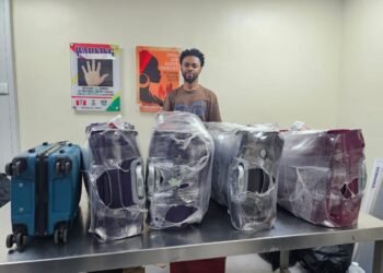 NDLEA intercepts 4.8kg Cocaine hidden in shoe soles, bag railings on Italy-bound passenger