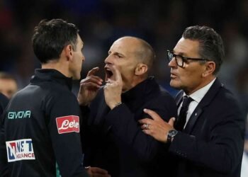 Napoli coach Allegri handed 2-match ban over outbursts in Roma clash