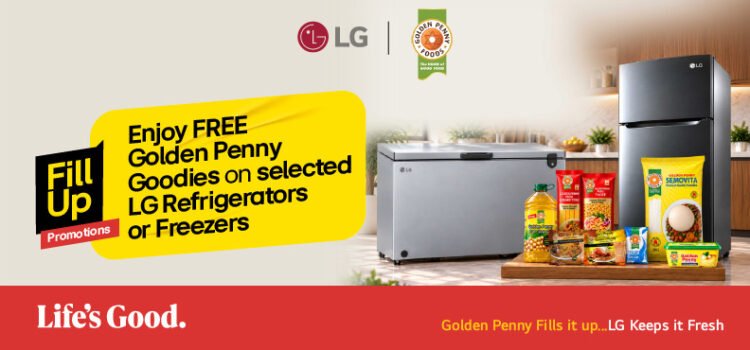 LG Electronics, Golden Penny unveil “Fill Up” promo to reward Nigerian households