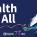 WHO releases latest global health estimates