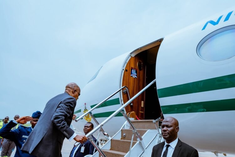 Shettima departs Abuja for Addis Ababa on high-stakes nutrition mission