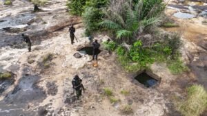 Navy sustains operations in Oteghele, recovers another 75,000 ltrs of stolen oil