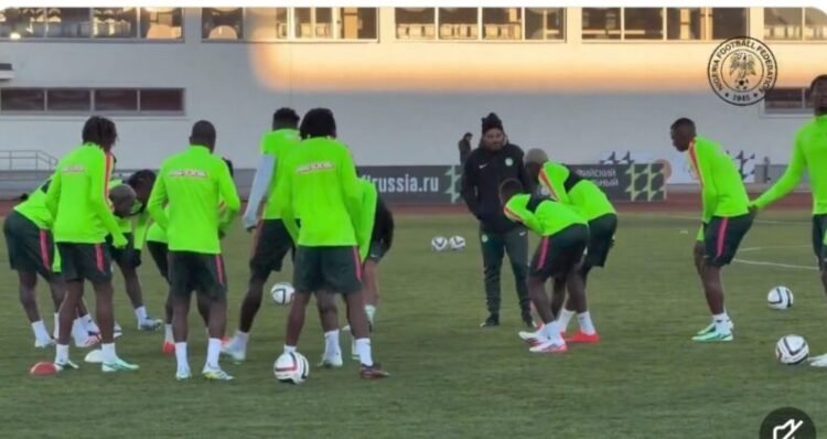 Super Eagles arrive in Russia ahead of Tuesday friendly