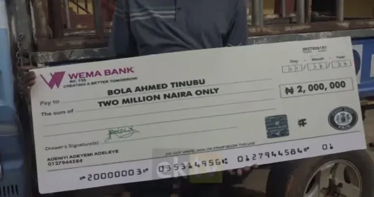 Driver borrows N3.5m to campaign for Tinubu, Senator Bamidele, Others