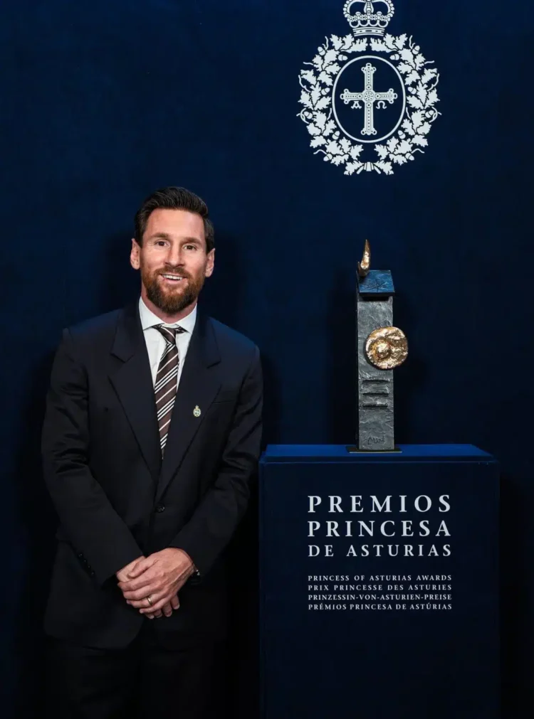 Lionel Messi bags 2026 Princesa de Asturias award