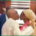 Ex-Kaduna Gov, El-Rufai kisses wife in court today