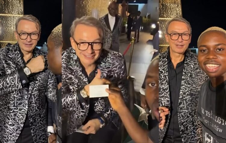 Olodo uprising debate resurfaces as Peller meets luxury watchmaker Franck Muller, gets contact card (Video)