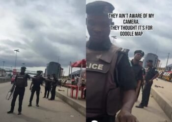 Dispatch rider’s hidden camera captures alleged ₦20,000 police extortion in Lagos